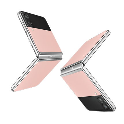 SAMSUNG Galaxy Z Flip3 256GB Bespoke Pink / Pink /Silver - Renewed