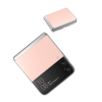 SAMSUNG Galaxy Z Flip3 256GB Bespoke Pink / Pink /Silver - Renewed