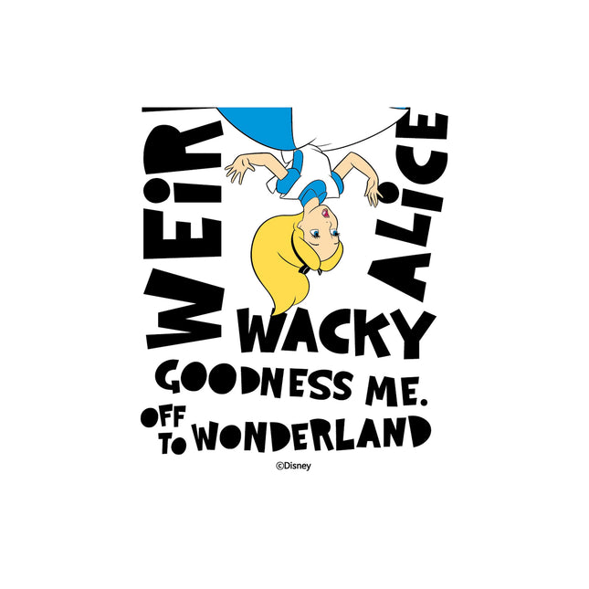 New Disney Alice in Wonderland contents card for Z Flip7 FE | Z Flip6 | Z Flip5 Flipsuit Case - GP-TOF731HIETW