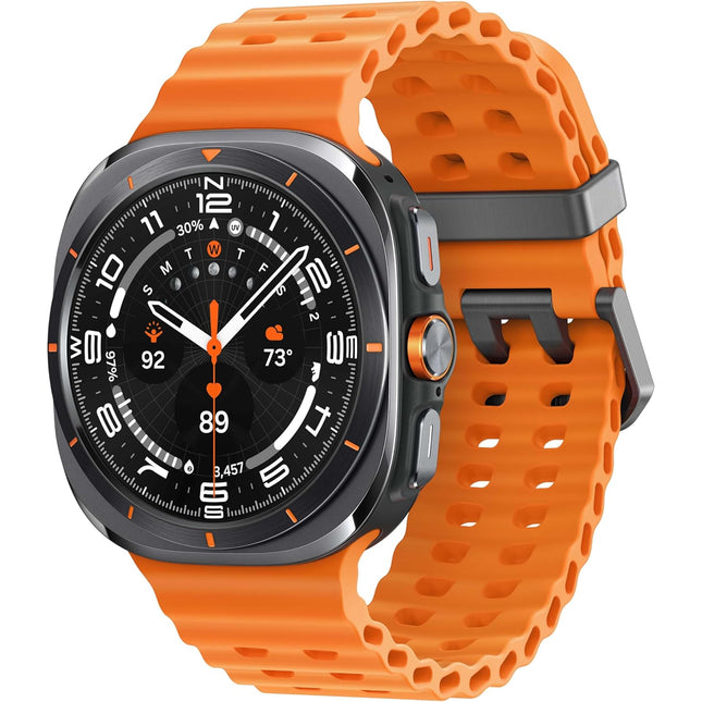 Samsung Galaxy Watch Ultra (2024) 47mm LTE AI Smartwatch w/Energy Score, Wellness Tips, Heart Rate Tracking, Sleep Monitor, Fitness Tracker, GPS, Titanium Gray New - SM-L705UDAAXAA