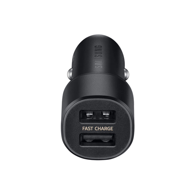 New Samsung 15W Dual Port Car Charger - EP-L1100WBEGUS