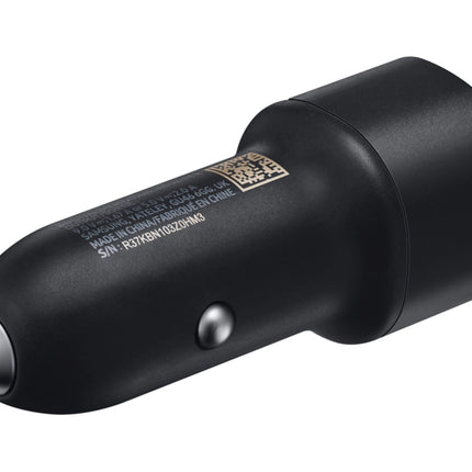 New Samsung 15W Dual Port Car Charger - EP-L1100WBEGUS