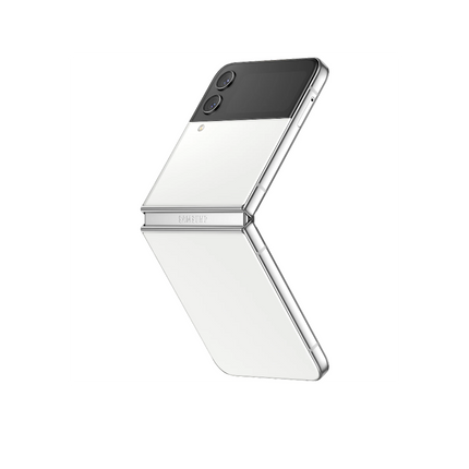 Samsung Galaxy Z Flip4 256 GB White/Silver Unlocked - Renewed