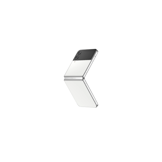 Samsung Galaxy Z Flip4 256 GB White/Silver Unlocked - Renewed