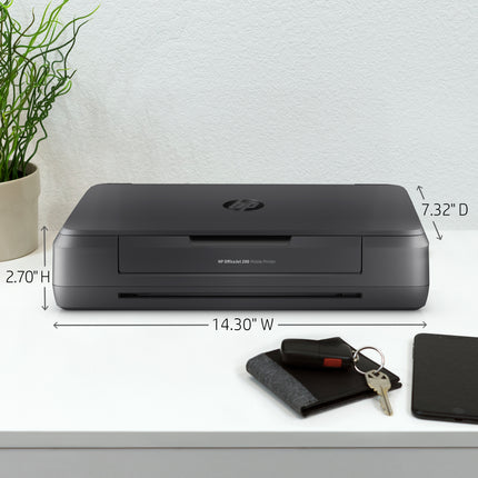 HP OfficeJet 200 Mobile Printer Black Renewed