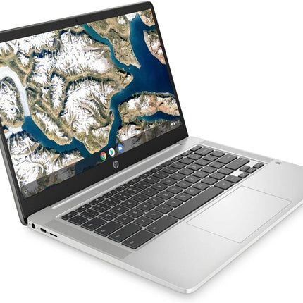 HP Chromebook 14a-na0052tg PC Intel Celeron N4120 4GB 64GB Chrome OS Silver Renewed