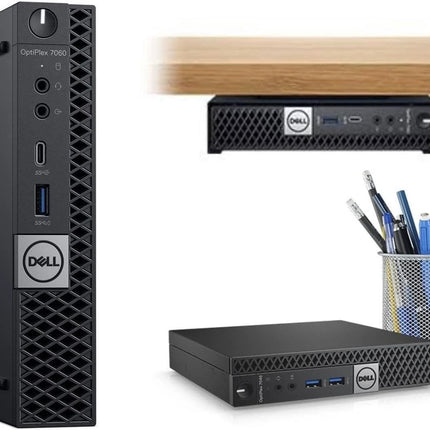 DELL OptiPlex 7060 Small Form Factor Intel® Core(TN) i7-8700 8GB 256GB  Integrated Intel UHD Graphics 630 11 Pro Renewed