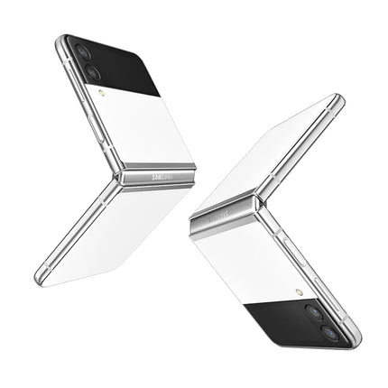 SAMSUNG Galaxy Z Flip3 256GB Bespoke - White/ White / Gold - Factory Unlocked - Renewed