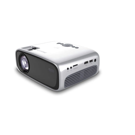 Philips NeoPix Easy+ Projector Wi-Fi Screen Mirroring Built-in Media Player - NPX445/INT Renewed