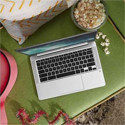 HP Chromebook 14a-na0052tg PC Intel Celeron N4120 4GB 64GB Chrome OS Silver Renewed