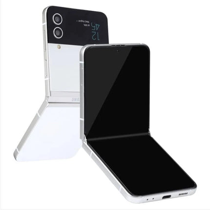 Samsung Galaxy Z Flip4 256 GB White/Silver Unlocked - Renewed