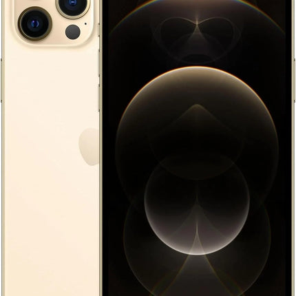 Apple iPhone 12 Pro Max - 128 GB - Gold (Unlocked) Renewed