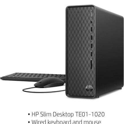 HP Envy Desktop - i3 10th Gen 3.6GHz - 12GB RAM - 1TB NVMe + 2TB HDD (Renewed)
