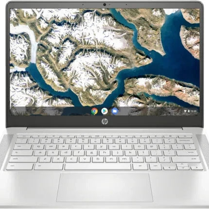 HP Chromebook 14AT-CA100 Intel Celeron N4500 4GB 64GB Touchscreen White -  6E3P0AV#ABA - Renewed