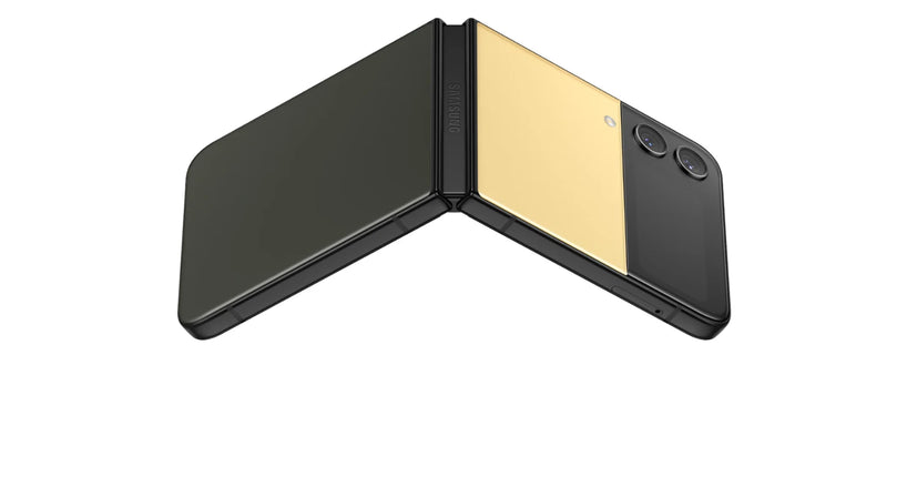 Samsung Galaxy Z Flip4 256 GB Yellow/ Green/ Black (Unlocked) Renewed