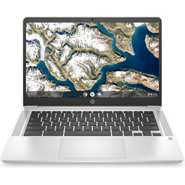 HP Chromebook 14a-na0052tg PC Intel Celeron N4120 4GB 64GB Chrome OS Silver Renewed