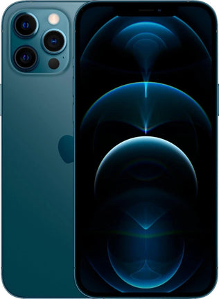 Apple iPhone 12 Pro Max - 256 GB - Pacific Blue (Unlocked) Renewed