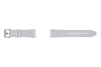 SAMSUNG Galaxy Watch 4/5/5 Pro Ridge Sport Band 20mm M/L Silver - ET-SFR89LSEGEU