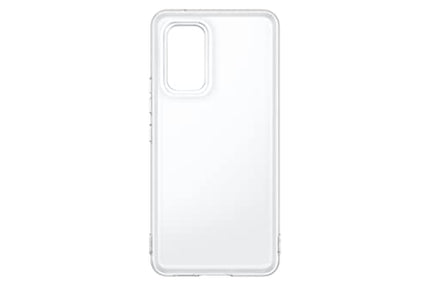 SAMSUNG Galaxy A53 5G Soft Clear Cover, Protective Shockproof Phone Case with Slim, Durable Design, Comfortable Grip, Hole for Strap, US Version, Transparent
