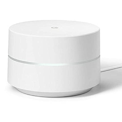 Google WiFi System, 1-Pack - Router Replacement for Whole Home Coverage - NLS-1304-25 (Renewed)