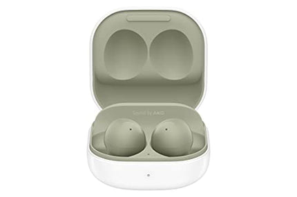 Samsung Galaxy Buds 2 True Wireless Earbuds Noise Cancelling Ambient Sound Bluetooth Lightweight Comfort Fit Touch Control US Version, Green (Renewed)