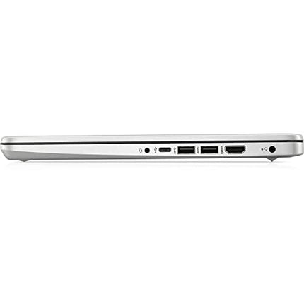 HP Laptop 14-DQ3025CL 14" Intel Pentium Silver N6000, Intel UHD Graphics, 4GB DDR4 RAM, 128GB SSD Storage, Windows 11 Home in S Mode, Natural Silver (Renewed)