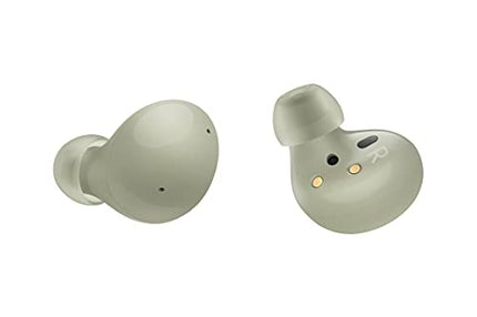 Samsung Galaxy Buds 2 True Wireless Earbuds Noise Cancelling Ambient Sound Bluetooth Lightweight Comfort Fit Touch Control US Version, Green (Renewed)