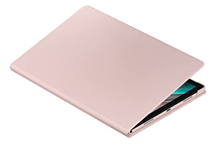 SAMSUNG Galaxy Tab A8 Book Cover, Protective Tablet Case w/ 2 Viewing Angles, Magnetic Design, S Pen Holder, Slim, Lightweight, US Version, Pink Gold