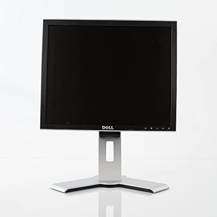 17" Dell 1707FPc DVI LCD Monitor w/USB Hub (Black/Silver) (Renewed)