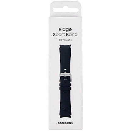 Samsung Ridge Sport Band for Galaxy Watch4 & Classic (20mm) (Small/Medium, Navy)