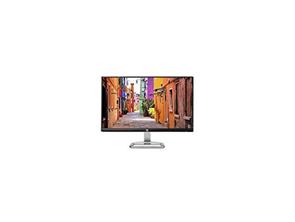 HP 23.8-inch Display Monitor, IPS w/Anti-Glare Full HD 1920x1080 VGA HDMI Edge-to-Edge Screen (24ec, Black with Silver) (Renewed)