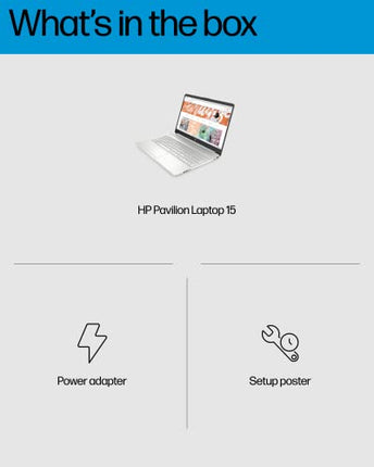 HP 15.6-inch Laptop, AMD Ryzen 7 5700U, 8 GB RAM, 256 GB SSD, HD Micro-Edge Display, Windows 11 Home, Thin & Portable, Long-Lasting Battery, Full-Size Keyboard, Wi-Fi 6 & Bluetooth (15-ef2025nr, 2022) (Renewed)