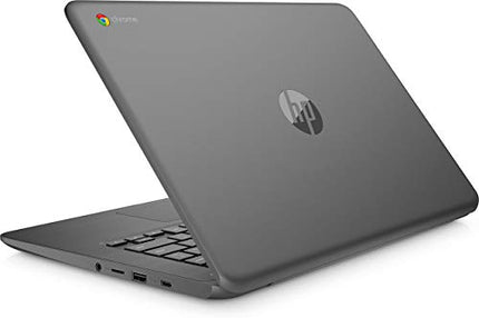 HP 14-CA023NR Chromebook 14" IPS HD (1366x768) Intel Celeron N3350, Intel HD Graphics 500, 4GB RAM, 32GB eMMC Hard Drive, Chrome OS, Chalkboard Gray (Renewed)