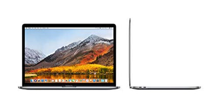 Apple 15.4in MacBook Pro Laptop (Retina, Touch Bar, 2.6GHz 6-Core Intel Core i7, 16GB RAM, 512GB SSD Storage) Space Gray (MR942LL/A) (2018 Model) (Renewed)