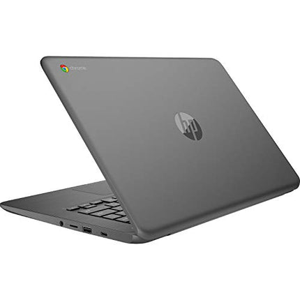 HP Chromebook 14-inch Laptop with 180-Degree Hinge, Touchscreen Display, AMD Dual-Core A4-9120 Processor, 4 GB SDRAM, 32 GB eMMC Storage, Chrome OS (14-db0060nr, Chalkboard Gray) (Renewed)