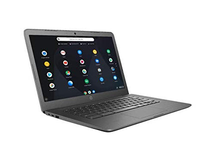 HP Chromebook 14" AMD A4-9120C, 4GB DDR4 RAM, 32GB eMMC Storage (14-DB0025NR), Chrome OS, Chalkboard Gray (Renewed)