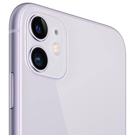 Apple iPhone 11, 64GB, Purple - Fully Unlocked (Renewed)