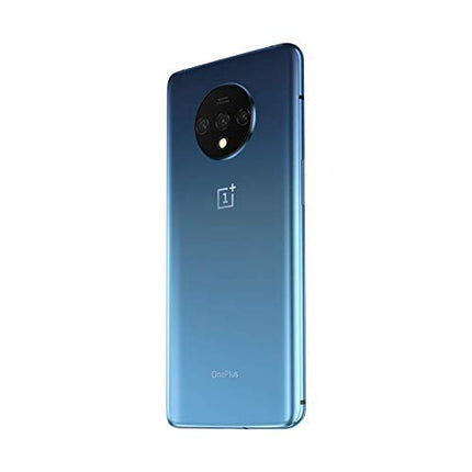 OnePlus 7T HD1907, 8GB RAM + 128GB Memory, GSM 4G LTE Unlocked for AT&T T-Mobile, Single Sim, US Model (Glacier Blue) (Renewed)