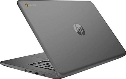 HP Chromebook 14-ca061dx, 14-inch HD Touchscreen Laptop Notebook, Intel Celeron N3350 Intel HD Graphics 500 4GB RAM 32GB Computer Storage, Chalkboard Gray (Renewed)