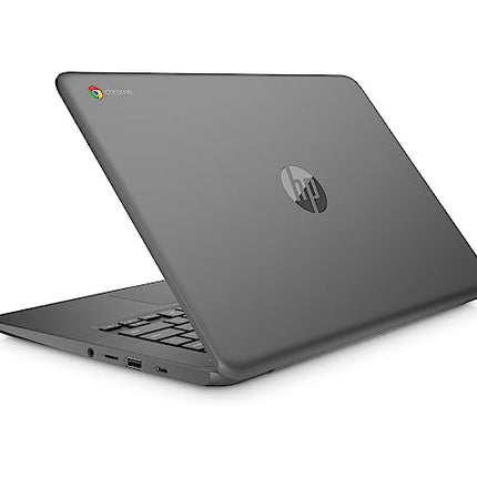 HP Chromebook 14-inch Laptop with 180-Degree Swivel, AMD Dual-Core A4-9120 Processor, 4 GB SDRAM, 32 GB eMMC Storage, Chrome OS (14-db0020nr, Chalkboard Gray) (Renewed)