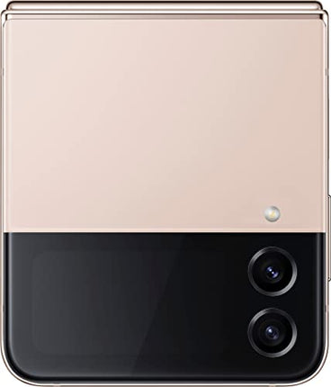 Samsung Galaxy Z Flip4 5G 128GB 8GB RAM Factory Unlocked (GSM Only, No CDMA - not Compatible with Verizon/Sprint) - Pink Gold (Renewed)