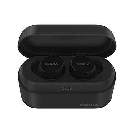 Nokia Power Earbuds | True Wireless with Charging Case | Up to 150 Hours of Play | Waterproof | Universal Bluetooth 5.0 Compatibility with Built-in Mic | Crystal-Clear Sound with Enhanced Bass