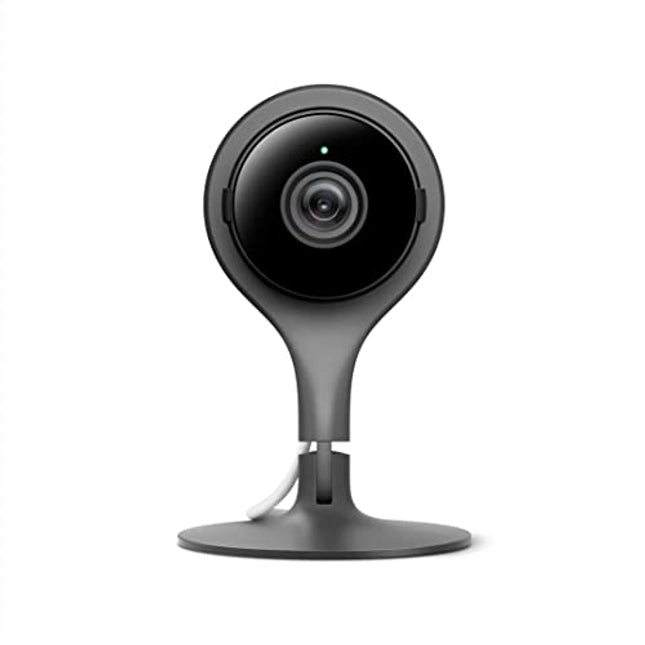 Google Nest Cam Indoor - 1st Generation - Wired Indoor Camera - Control with Your Phone and Get Mobile Alerts - Surveillance Camera with 24/7 Live Video and Night Vision