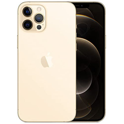 Apple iPhone 12 Pro Max, 256GB, Gold - Fully Unlocked (Renewed)