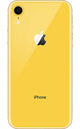Apple iPhone XR, US Version, 64GB, Yellow - Unlocked (Renewed)