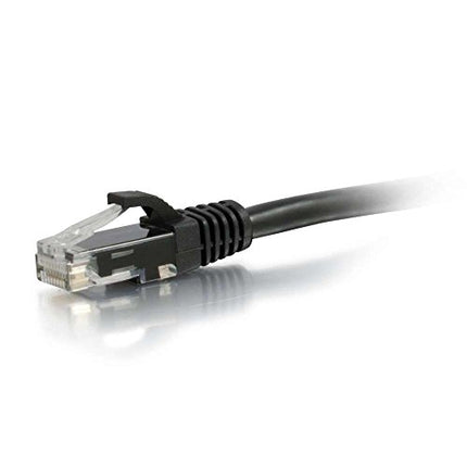 C2G 03986 Cat6 Cable - Snagless Unshielded Ethernet Network Patch Cable, Black (12 Feet, 3.65 Meters)