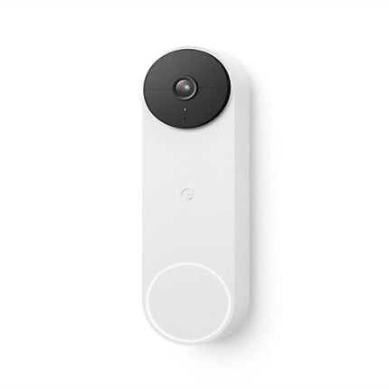Google Nest Doorbell (Battery) - Wireless Doorbell Camera - Video Doorbell - Snow (Open Box)