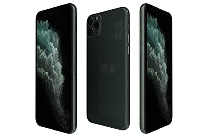 Apple iPhone 11 Pro Max, US Version, 256GB, Midnight Green - AT&T (Renewed)