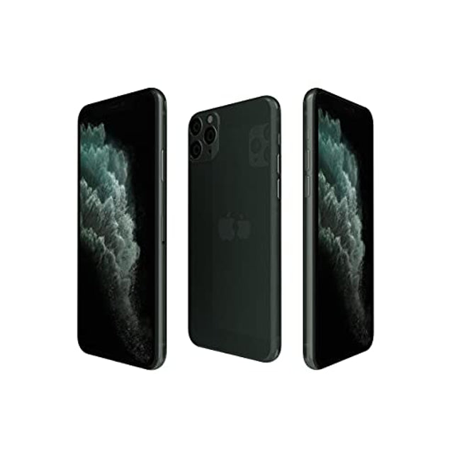 Apple iPhone 11 Pro Max, US Version, 64GB, Midnight Green - Unlocked (Renewed)