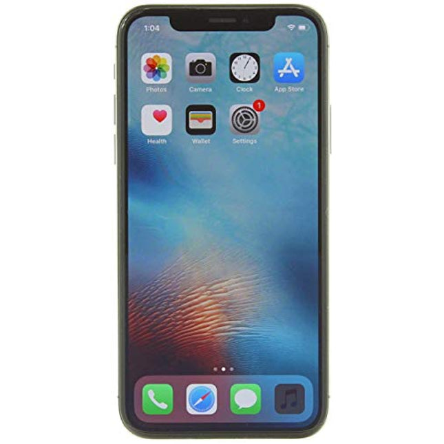 Apple iPhone X, US Version, 64GB, Space Gray - Fully Unlocked (Renewed)